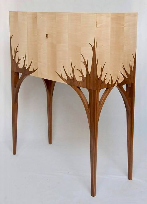 Marquetry Art, Fine Furniture Design, Whimsical Furniture, Woodworking Inspiration, Fantastic Furniture, Funky Furniture, Creative Furniture, Diy Wood Projects Furniture, Woodworking Furniture