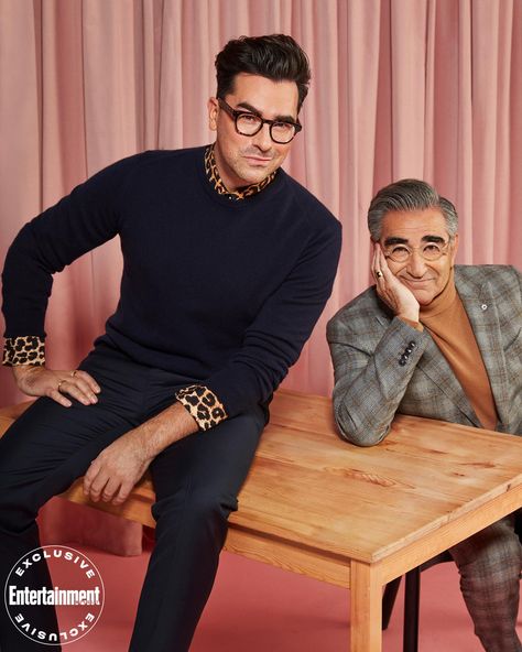 Dan Levy, Eugene Levy, Daniel Levy, Entertainer Of The Year, Personal Branding Photoshoot, Schitt's Creek, Schitts Creek, Comedy Tv, Entertainment Weekly