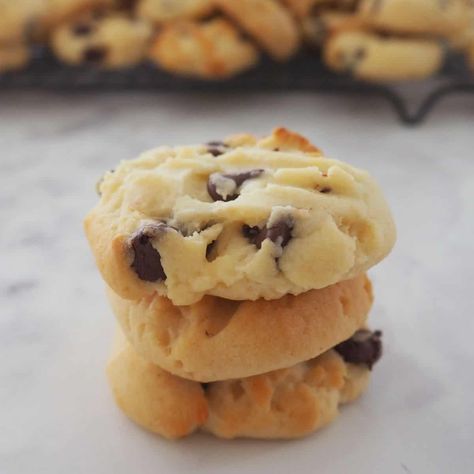 Condensed Milk Cookies - Makes 100 Biscuits Cookie Recipes Easy, Condensed Milk Cookies, Milk Biscuits, Leftover Dough, Slice Recipe, Self Raising Flour, Custard Cake, Lunch Box Snacks, Slices Recipes