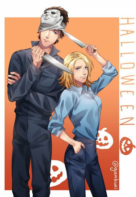 Gaming PinWire: Halloween Dead by Daylight DbD Michael Myers The Shape Laurie ... 21 mins ago - Anime Galaxy Michael Myers Halloween Movies Game Comic Art The Originals .... Halloween 2018 Laurie Strode Michael Myers The Shape Horror Movies...  Source:www.pinterest.com Results By RobinsPost Via Google Michael Myers X Laurie Strode, Michael Myers And Laurie Strode, Kate Denson, Dead By Daylight Fanart, Quentin Smith, Percabeth Fan Art, Michael Myers Art, Laurie Strode, All Horror Movies