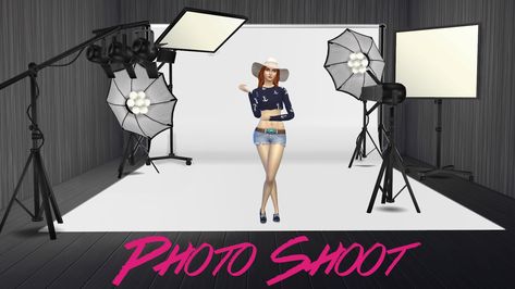 The Sims 4: Photo Studio Set, Body Filth, & More Sims 4 Photoshoot Studio, Photography Sims 4 Cc, Backdrop Sims 4 Cc, Sims 4 Cc Camera Set, Sims 4 Photo Studio Lot, The Sims 4 Photo Studio, Sims 4 Photoshoot Studio Cc, Sims 4 Cc Photo Backdrop, Sims 4 Photography Mod