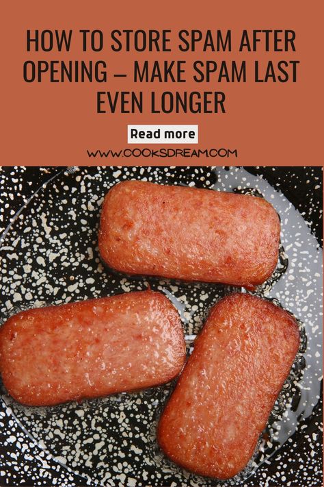 How To Cook Spam, Spam Meat, Fried Spam, Spam Can, Spam Recipes, Hawaiian Recipes, Bland Food, Long Shelf, Hawaiian Food