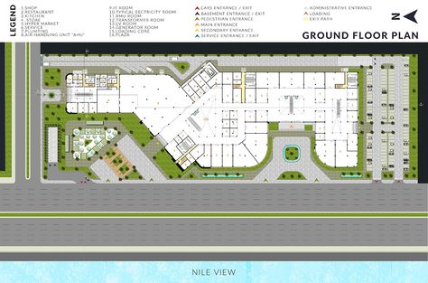 Mixed Use Hotel And Mall, Mix Use Building Architecture Plan, Plaza Plan Architecture, Shopping Mall Site Plan, Mixed Use Building Site Plan, Market Plan Design, Mixed Used Building Plan, Commercial Center Plan, Mixed Use Architecture Concept