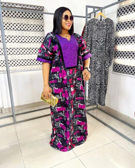 Ankara Long Bubu Gown Styles, Trending Bubu Gown Styles 2024, Latest Bubu Gown Style 2024, Long Bubu Gown, Ankara Bubu Gown Styles 2024, Kampala Styles For Women In Nigeria, Latest Ankara Dress Designs, Kampala Kaftan Styles For Women, Latest Bubu Gown Style