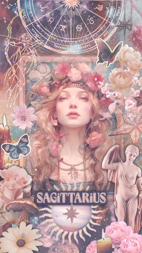 Sagittarius ♐️❤️✨ Zodiac Sagittarius Art, Sagittarius Aesthetic, Sagittarius Wallpaper, Sagittarius Art, Taurus Art, Virgo And Aries, Lucky Sign, Zodiac Sign Designs, Aries And Sagittarius