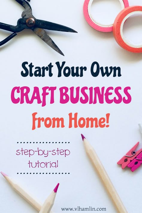 Starting A Craft Business, Selling Crafts Online, Budgeting 101, Sewing To Sell, Business Checklist, Jewellery Business, Business From Home, Free Education, Crafts To Make And Sell