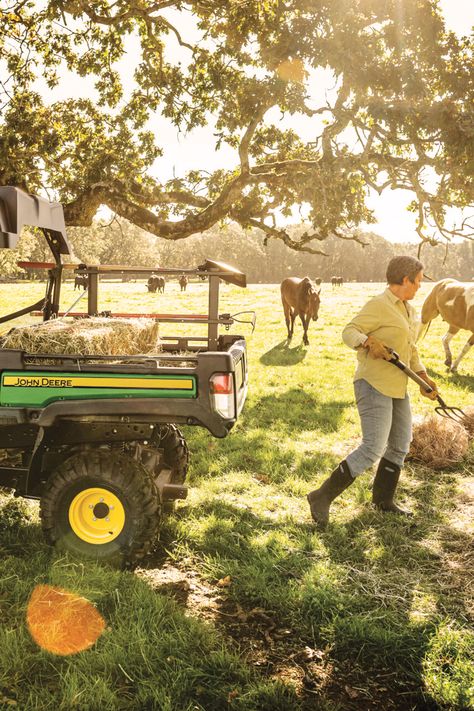 Tractors are the go-to machine when you need power for big projects on the farm, but for many tasks, utility terrain vehicles (UTVs) and all-terrain vehicles (ATVs) might serve you even better! While UTVs can’t match the strength of a tractor, their smaller size and great versatility allows you to easily travel across many acres and accomplish a wide variety of jobs. Farm Management, Snow Blades, Cargo Rack, Horse Farm, Terrain Vehicle, Construction Work, All-terrain Vehicles, Polaris Ranger, Big Project