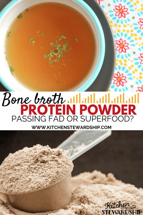 Have you tried bone broth protein powder? Is it a passing fad or a healthy superfood? Here's my Paleovalley bone broth protein powder review. Protein Broth Recipes, Bone Broth Powder Recipe, Bone Broth Protein Powder Recipes, Protien Powders, Bone Broth Protein, Bone Broth Powder, Protein Powder Smoothie, Collagen Recipes, Homemade Bone Broth