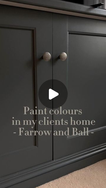 Katherine Jane Channell on Instagram: "Colours in my clients house 🎨

Lots of lovely warm cosy hues to bring depth. All @farrowandball paints 🖌️

Which one is your favourite?

#farrowandball #notanad #cosycolours #paint #paintcolours #farrowandballpaint #farrowandballrailings #londonstone #homeinterior #homeinterioruk #interior #interiordesign #interiordesigner" Tanners Brown Farrow And Ball Kitchen, Broccoli Brown Farrow And Ball, Hopper Head Farrow And Ball, Off Black Farrow And Ball, Railings Farrow And Ball, Farrow And Ball Off Black, Farrow And Ball Kitchen, Farrow And Ball Paint, Farrow And Ball