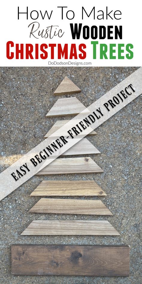 I LOVE creating unique and easy DIY Christmas trees from scrap wood. So much so that it has become a tradition for me; this year, it's all about the 45-degree angle. If you have a saw, I PROMISE you can make this tree with my easy-to-follow instructions. I'm also sharing a product list so you can DIY this amazing wood Christmas decor or your home decorating. Diy Small Wood Christmas Tree, Wooden Rustic Christmas Tree, Easy Wood Christmas Tree, Diy Wood Christmas Tree Plans, How To Make A Wooden Christmas Tree, Outdoor Wood Christmas Tree Diy, Pallet Projects For Christmas, Diy Wooden House Decor, Christmas Trees Diy Make Your Own