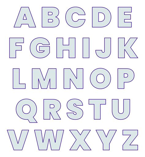 3 Inch Letter Stencils Printables Free, Outline Alphabet Letters, Font Stencils Printable, Applique Letters Printable, Felt Letter Template Free Printable, Applique Alphabet Letters Templates Free, Free Printable Letters 3 Inch Alphabet, Letter Patterns Templates Free Printable, Applique Letters Template Free