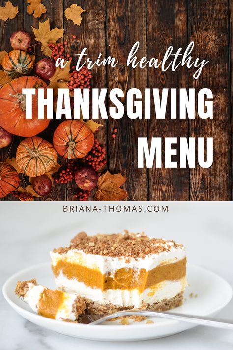 Find strategies to navigate Thanksgiving dinner with different THM fuel types + find all my favorite healthy Thanksgiving recipes! Thm Thanksgiving Recipes, Thm Ground Turkey Recipes, Thm Fp Pumpkin Recipes, Thm Butternut Squash Recipes, Thm Lasagna, Brianna Thomas, Brianna Thomas Thm, Briana Thomas, Pumpkin Delight