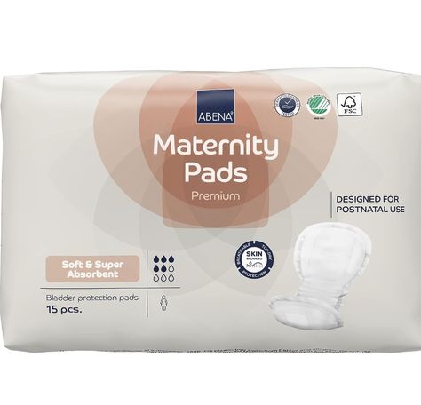 Postpartum Pads, Pregnancy Hospital Bag, Maternity Pads, Postpartum Essentials, Mom Dr, Incontinence Pads, Maternity Hospital, Nursery Inspo, After Birth