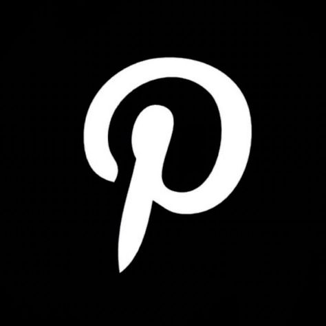 Pinterest icon aesthetic black and white | Black app, App icon design, Iphone black Pinterest Icon Aesthetic, For Widgets, Pinterest Icon, Aesthetic Black And White, Shortcut Icon, App Store Icon, Zestaw Ikon, Application Icon, Application Iphone