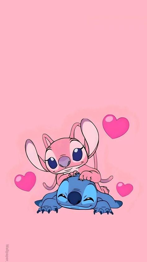 Stitch And Lilo Wallpapers, Koala Wallpaper Iphone Cute, Koala Aesthetic Cartoon, Pink Wallpaper Butterfly, Koala Wallpaper, Stitch Wallpaper Iphone, Character Doodles, Wallpaper Stitch, Angel Lilo And Stitch