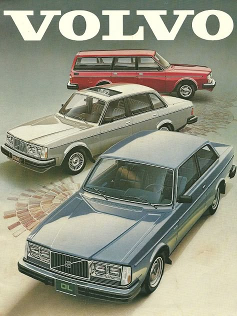 1989 Volvos 240 Volvo, Classic Car Poster, Volvo Ad, Volvo 940, Volvo Wagon, Vw Mk1, Volvo 240, Car Brochure, New Retro Wave