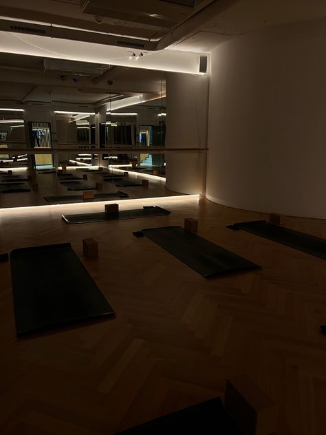 Yoga Core Aesthetic, Yoga Brown Aesthetic, Brown Wellness Aesthetic, Evening Yoga Aesthetic, Workout Classes Aesthetic, Yoga Aesthetic Studio, Early Workout Aesthetic, Yoga Classes Aesthetic, Yoga Dark Aesthetic