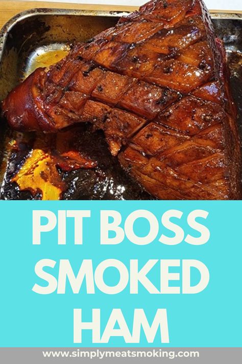 Turkey Steak Recipes, Pit Boss Pellet Grill Recipes, Cook Ham, Grill Pit, Smoked Ham Recipe, Smoked Pork Recipes, Ham Steak Recipes, Smoker Pit, Turkey Cooking Times