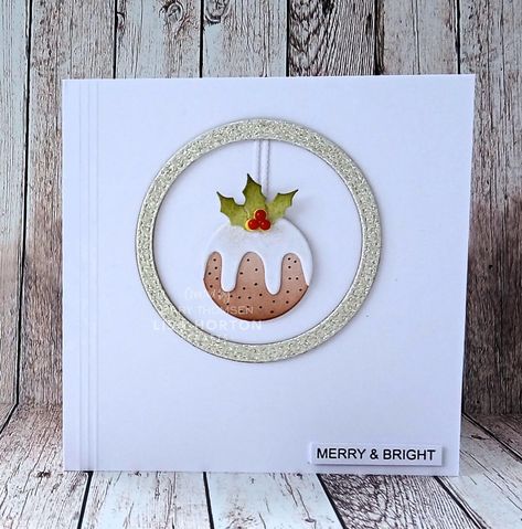 Lisa Horton, Christmas Card Design, Square Card, Christmas Tag, Xmas Cards, Simple Cards, Simple Christmas, Merry And Bright, Christmas Card