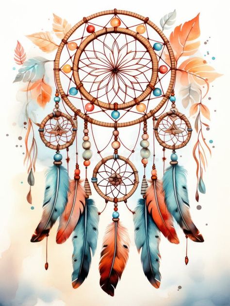 A drawing of a dream catcher with feathers royalty free stock images Dream Catcher Illustration, Dream Catcher Wallpaper, Dream Catcher Pictures, Dreamcatcher Watercolor, Dream Catcher Wallpaper Iphone, Dream Catcher Images, Native American Wallpaper, Dream Catcher Painting, Dream Catcher Drawing