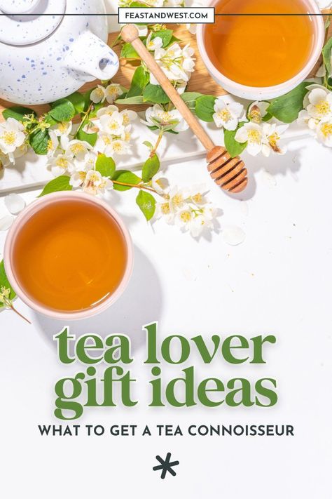 Over the years, I’ve given many a tea-themed gift to my fellow tea drinkers, so I guess you could say I know a thing about giving gifts to tea lovers! https://feastandwest.com/tea-essentials/ Gifts For Tea Lovers, Ideas For Tea, Cozy Drinks, Cocktails And Mocktails, Tea Drinks, Warm Drinks, Tea Lovers Gift, Recipes For Food, Love Tea