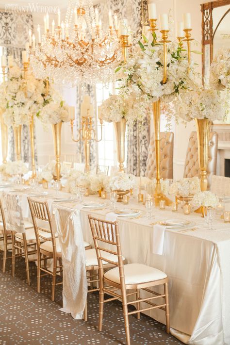 Champagne Ivory And Gold Wedding, Cream Champagne Gold Wedding, Gold And Cream Wedding Theme, Walimah Ideas, Nikkah Theme, Gold And Cream Wedding, Cream And Gold Wedding, Ivory Wedding Theme, Champagne Weddings