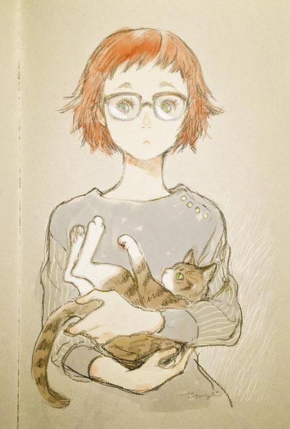 Yoko Tanji, 얼굴 드로잉, Person Drawing, Kitty Art, Cat Sketch, Human Drawing, Anime Pixel Art, Tarot Art, Arte Sketchbook