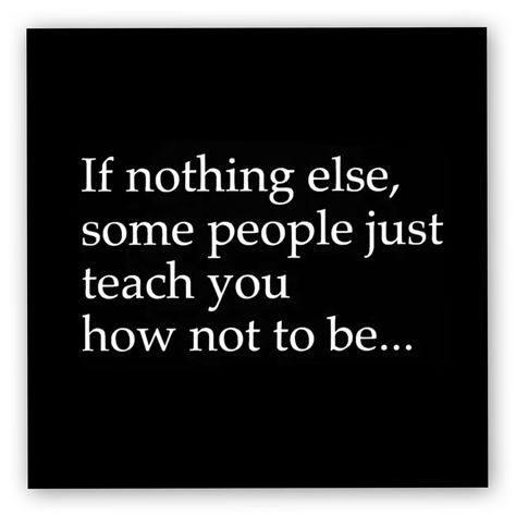 If nothing else, some people just teach you how not to be . . . People Dislike You For No Reason, Things I Wont Tolerate, Some People Teach You How Not To Be, Some People Come Into Your Life To Teach, Life Teaches You Lessons Quotes, Self Centered People Quotes, Tony Gaskins Quotes, Taking Advantage Quotes, Some People Never Learn