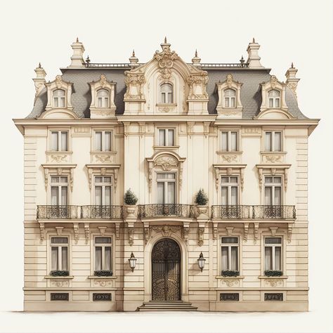 Modern Classical House, Neoclassical Exterior, Modern Classical Architecture, Classical Architecture House, Neoclassical Building, Classical Facade, Neoclassical House, French Buildings, Classical Building