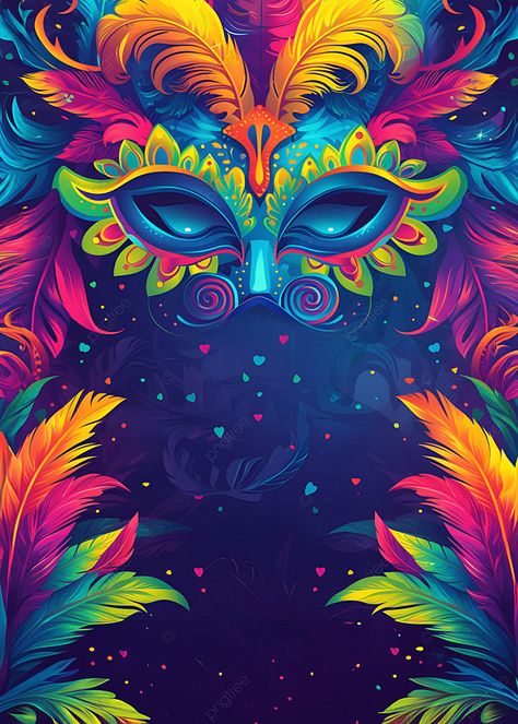 Download this HD wallpaper of Cartoon Illustration Colorful Gradient Feather Mask Brazilian Carnival Festival Party Advertising Background. You can download more Cartoon Illustration Colorful Gradient Feather Mask Brazilian Carnival Festival Party Advertising Background, Brazilian, Carnival, Mask wallpaper photos for totally free and use as phone wallpapers. | 15432346 Wallpaper Of Cartoon, Carnaval Background, Panama Carnival, Party Advertising, Mask Wallpaper, Carnival Background, Brazilian Carnival, Carnival Decorations, Advertising Background