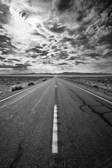 On a Desert Highway Road Tattoo, Sunset Tattoo, Desert Highway, Sunset Tattoos, Black And White Photo Wall, White Photos, White Photo, Black And White Photographs, White Photography