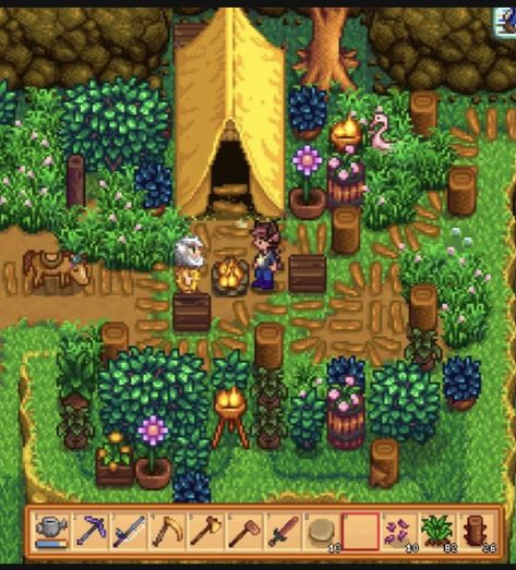 Stardew Farms, Stardew Valley Layout, Stardew Valley Tips, Stardew Valley Farms, Valley Game, Star Valley, Stardew Valley Fanart, Farm Layout, Farm Games