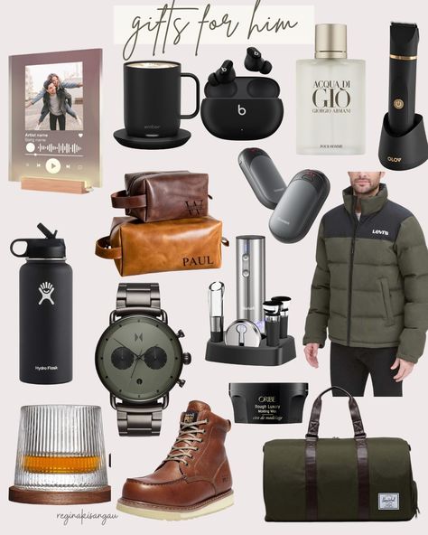 The Ultimate Christmas Gift Guide: 100+ Gift Ideas For Everbody On Your List Men Gift Ideas Aesthetic, Western Gift Ideas Men, Vintage Gifts For Men, Christmas Gift Guide For Him, Gift Guides For Him, Men Anniversary Gifts Ideas, Male Christmas Gifts Ideas, Men Christmas Gifts Ideas, Men’s Gift Guide