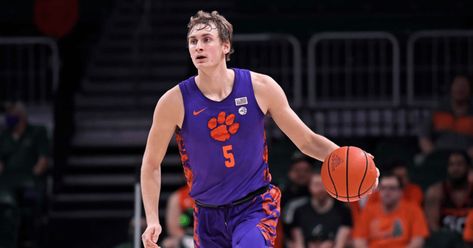 Hunter Tyson details decision to return to Clemson, why he has high expectations for next season Clemson Basketball, Basketball Season, Shoulder Injuries, He Is Coming, High Expectations, Best Player, Tigers, Basketball, Key