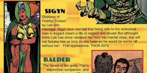 sigyn deserved better 1004 Loki X Sigyn Consort Au, Loki And Sigyn Norse Mythology, Female Loki Comic, Sigyn Marvel, Loki Sigyn, Loki Sexuality, Loki And Sigyn, Comic Panels, Loki