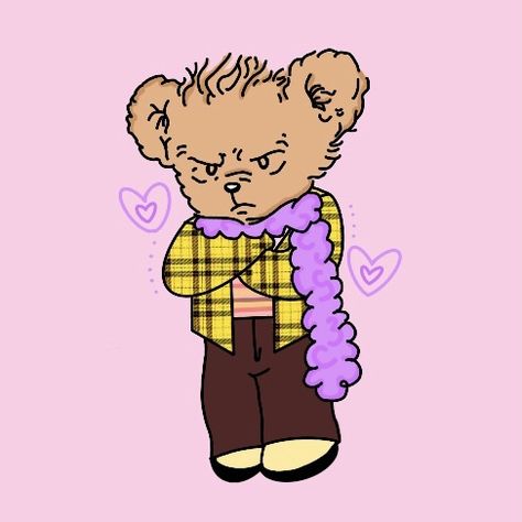 Harry Styles Gucci Bear Wallpaper, Gucci Ha Ha Ha Bear, Harry Styles Gucci Bear, Harry Styles Cartoon, Harry Bear, Harry Styles Gucci, Harry Core, Harry Birthday, Harry 1d