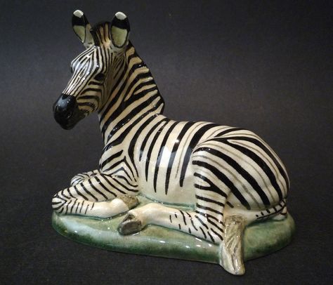 https://flic.kr/p/sn4acP | Rudolf Struck Lying Damara Zebra Animal Figurines, Zebras, Figurines, Sculpture, Art, Figurine