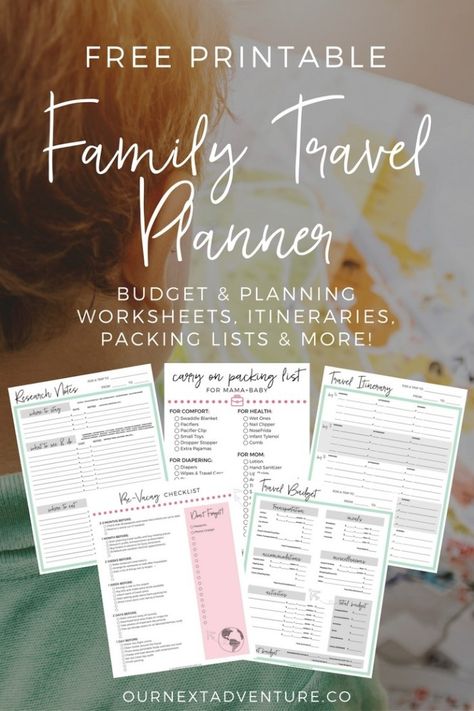 Vacation Checklist, Travel Printables, Vacation Itinerary, Budget Vacation, Packing List For Vacation, Ski Vacation, Itinerary Template, Vacation Planner, Kids Vacation