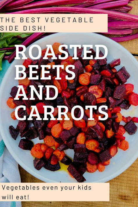 Roasted Carrots And Beets, Carrots With Thyme, Sides Dinner, Carrots And Beets, Roasted Beets Recipe, Roasting Beets In Oven, Healthiest Vegetables, Beets And Carrots, Roasted Beets And Carrots