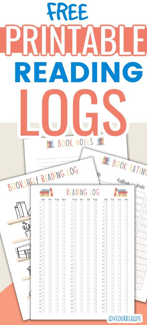 Book List Printable, Reading Log Template, Printable Reading Tracker, 100 Book Challenge, Reading Journal Printable, Reading Printables, Reading Log Printable, Book Notes, Book Reading Journal