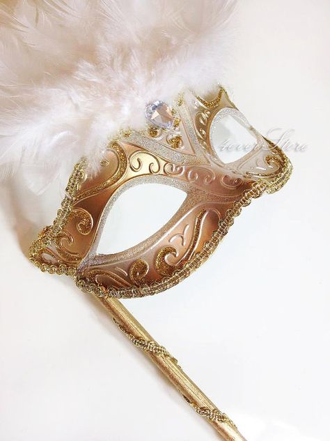 Masquerade Aesthetic, Gold Masquerade Mask, Venetian Masquerade Masks, Macrame Lace, Kawaii Accessories, Masks Masquerade, Masquerade Party, Masquerade Mask, Emo Fashion