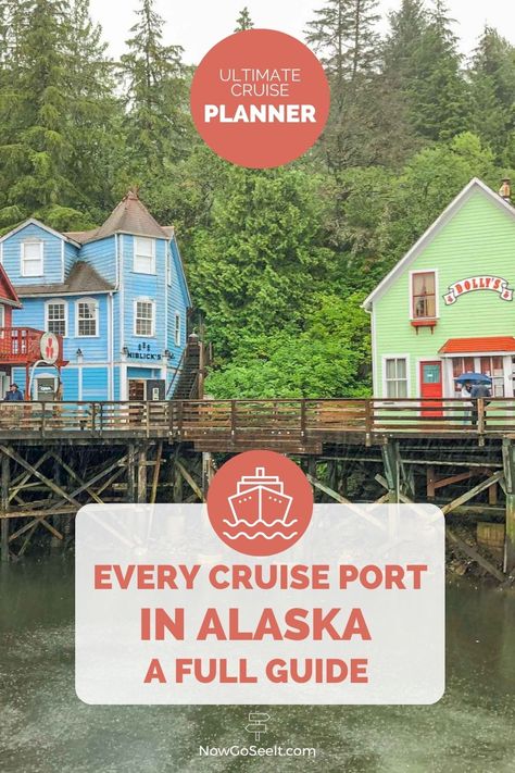 A full, comprehensive guide to every major cruise port in Alaska. Pick the best Alaska Cruise Ports, and the best Alaska Cruise itinerary after reading this guide. We also list the best Alaska cruise excursions for each port and things to do in Alaska Cruise Ports on your own. There are links and Alaska cruise port maps too! Alaska Cruise Excursions Juneau, Alaskan Cruise Ports, Norwegian Alaska Cruise Tips, Best Alaska Cruise Itinerary, Royal Princess Alaskan Cruise, Best Excursions On Alaskan Cruise, Sitka Alaska Cruise Port, Carnival Spirit Alaska Cruise, Skagway Alaska Cruise Port