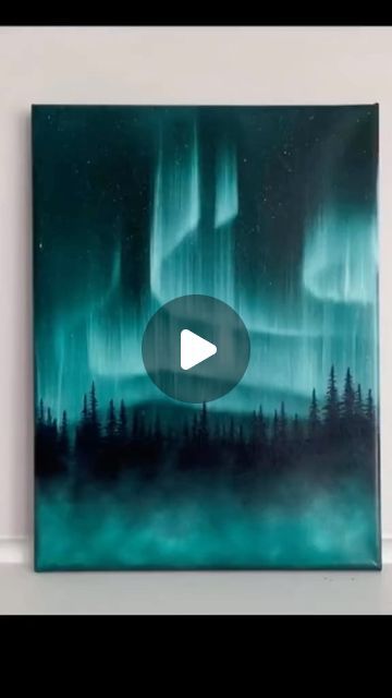 Art lover on Instagram: "How to draw aurora scenery with acrylic🌌

@justinburbe 

#drawing #drawingoftheday #drawingsketch #drawingart #drawingoftheday #drawingcollector #explore #explorepage #foryou" Amazing Video, Best Art, Artist Artwork, Art Day, Art Art, Drawing Sketches, Painting Ideas, Cool Gifs, Lovers Art