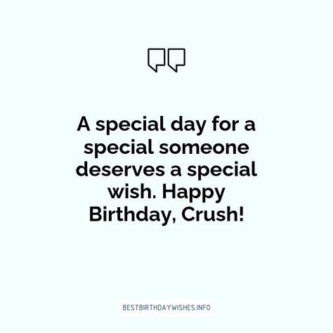 Birthdays are a wonderful opportunity to express your love and appreciation for the special people in your life. If you have a crush, their birthday i... | # #BirthdayWishes Check more at https://www.ehindijokes.com/birthday-wishes-for-crush/ Happy Birthday Wish For Crush, Birthday Caption For Crush, Happy Birthday Wishes For Your Crush, Happy Birthday Quotes For Crush, Best Birthday Wishes For Crush, How To Wish Your Crush A Happy Birthday, Short And Sweet Birthday Wishes For Him, Birthday Wishes For Secret Crush, Birthday Wish To Crush