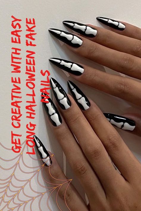 Halloween Fake Nails, Acrylic Glue, Halloween Trends, Nails Halloween, Nails Black, Stick On Nails, Holiday Nails, Black Nails, False Nails