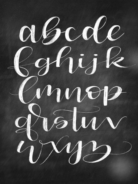 alphabet-modern digital print Cursive Chalkboard Fonts, Handwriting Font Alphabet, Chalkboard Lettering Alphabet, Chalkboard Design Ideas, Chalkboard Fonts Alphabet, Cursive Calligraphy Fonts, Chalkboard Hand Lettering, Chalkboard Alphabet, Salon Board