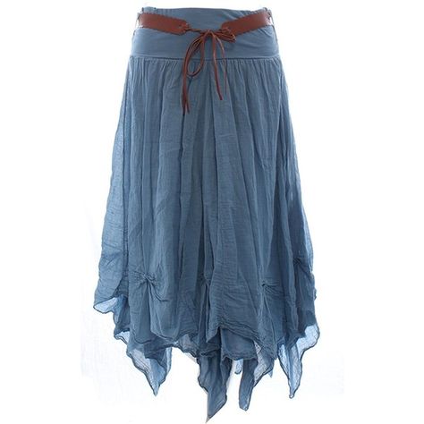 Candy Clothing Made Ladies Hi Waisted Cotton Skirt Festival Belted... ($20) ❤ liked on Polyvore featuring skirts, blue maxi skirt, bohemian maxi skirts, long boho skirts, maxi skirts and asymmetrical long skirt Long Cotton Skirt, Candy Clothes, Bohemian Maxi Skirt, Festival Belt, Blue Maxi Skirt, Long Maxi Skirt, Evening Skirts, Bohemian Maxi, Military Photos