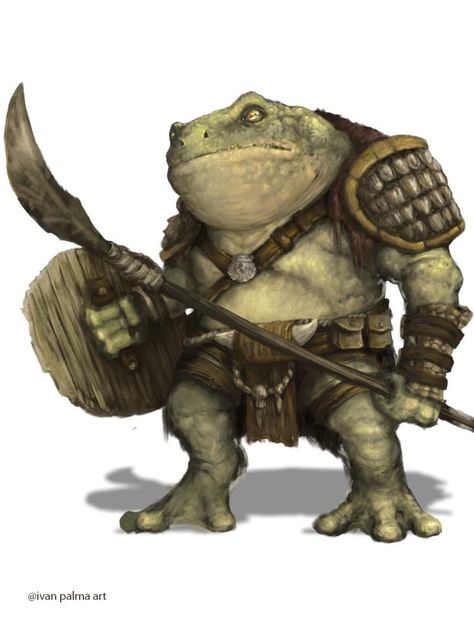 Dnd Frog Character, Bullywug Dnd, Grung Dnd, Titan World, Creature Ideas, Dnd Minis, Dnd Races, Dnd Monsters, Fantasy Races