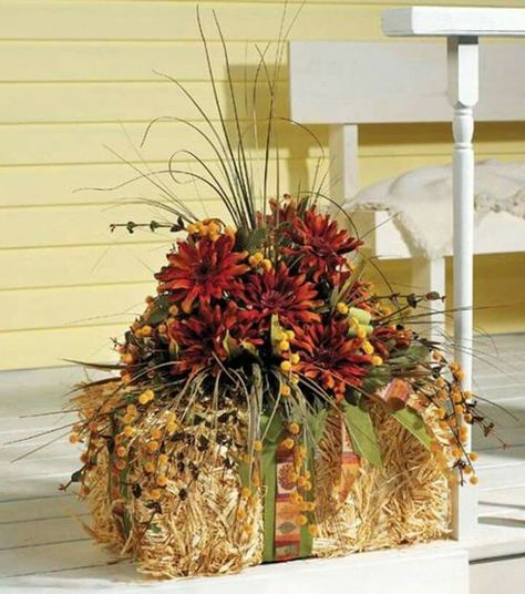 Fall Fall Floral Arrangement, Vintage Fall Decor, Fall Flower Arrangements, Fall Floral Arrangements, Fall Florals, Fall Flower, Fall Arrangements, Fall Deco, Autumn Decorating