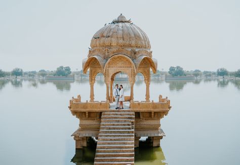 Gadisar Lake, Jaisalmer Rajasthan. Pre Wedding Shoot. Indian Wedding Jaisalmer Pre Wedding Shoot, Wedding Shoot Indian, Gadisar Lake, Rajasthan Trip, Pre Wedding Shoot, Jaisalmer, Wedding Shoot, Travel Bucket, Travel Bucket List